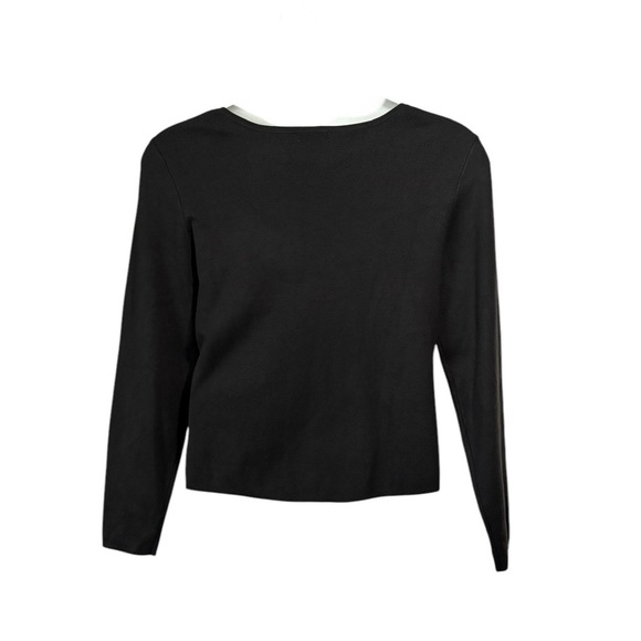 NWOT, Reitmans, Plus-Size Black Sweater With Round Neckline, 2X - Picture 8 of 9